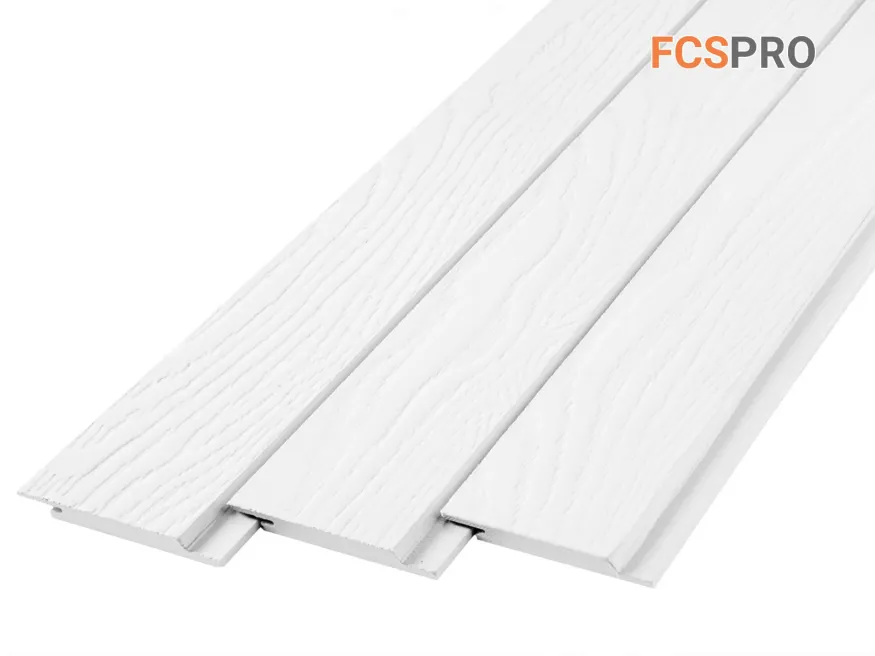 Фиброцементный сайдинг FCSPRO Click Shtil F01 (Белый минерал) купить в Барнауле