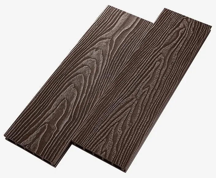 Террасная доска из ДПК RusDecking Unodeck Vintage - Цвет Венге купить в Барнауле