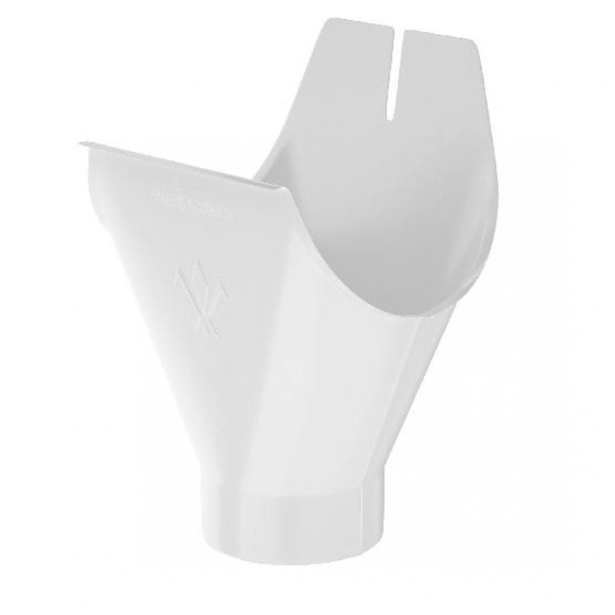 Воронка желоба Aquasystem RR 20 Мраморный белый 125/90 купить в Барнауле