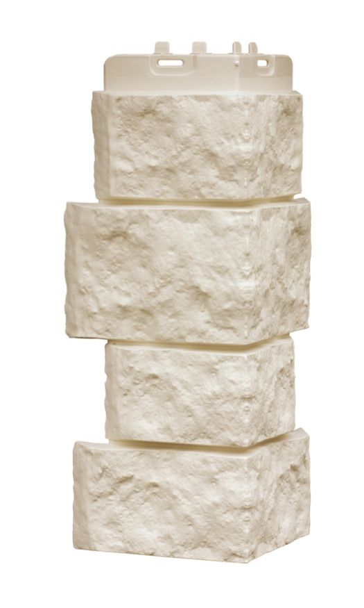 Угол наружный Grand Line, Дикий камень Classic, Молочный купить в Барнауле