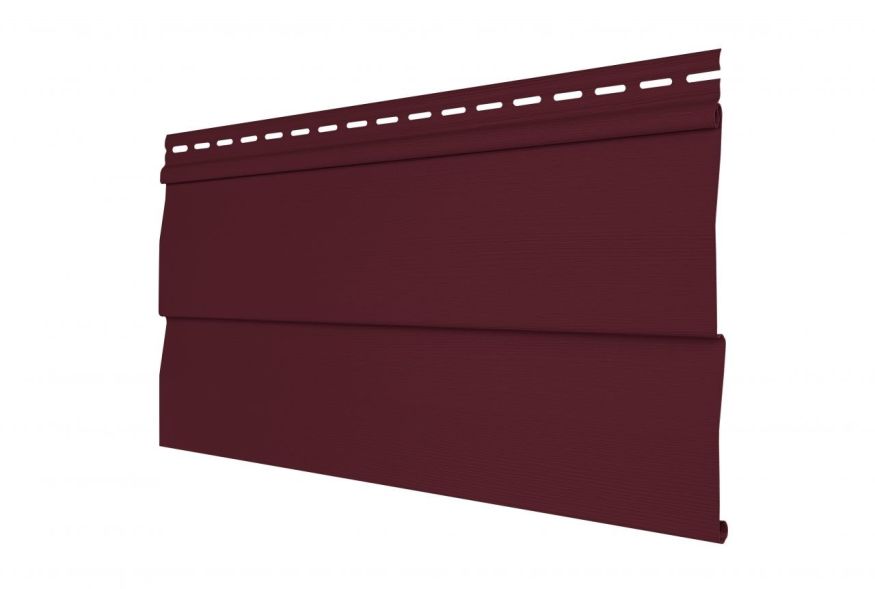 Акриловый сайдинг Tecos Корабельный брус, Бургунд купить в Барнауле