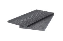 Двухсторонняя полнотелая универсальная доска 3D+3D DENPASAR чёрного цвета от POLIVAN GROUP