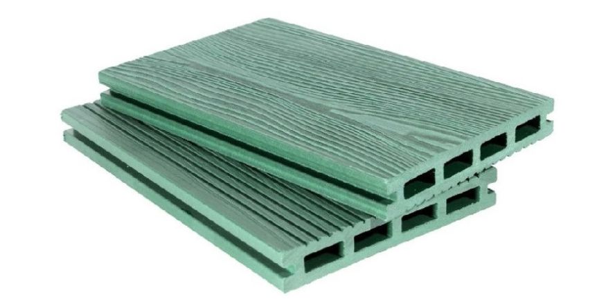 Террасная доска ДПК 3D АЙ-ТЕХПЛАСТ в зелёном цвете купить в Барнауле