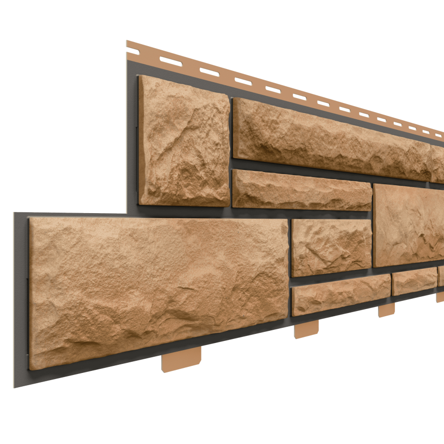 Фасадные панели Доломит, Доломит Премиум, Миндаль купить в Барнауле