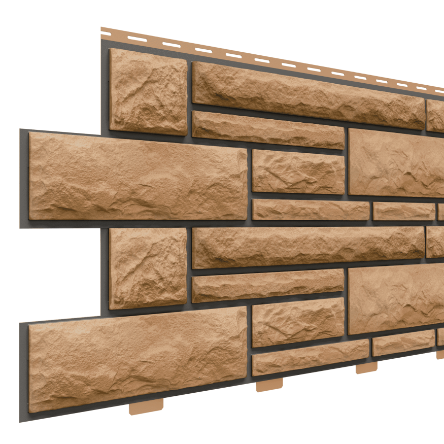 Фасадные панели Доломит, Доломит Премиум, Миндаль купить в Барнауле