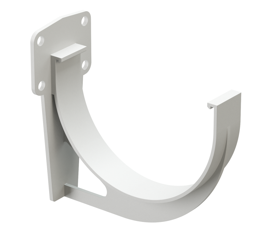 Кронштейн для желоба Docke Premium, цвет Пломбир купить в Барнауле