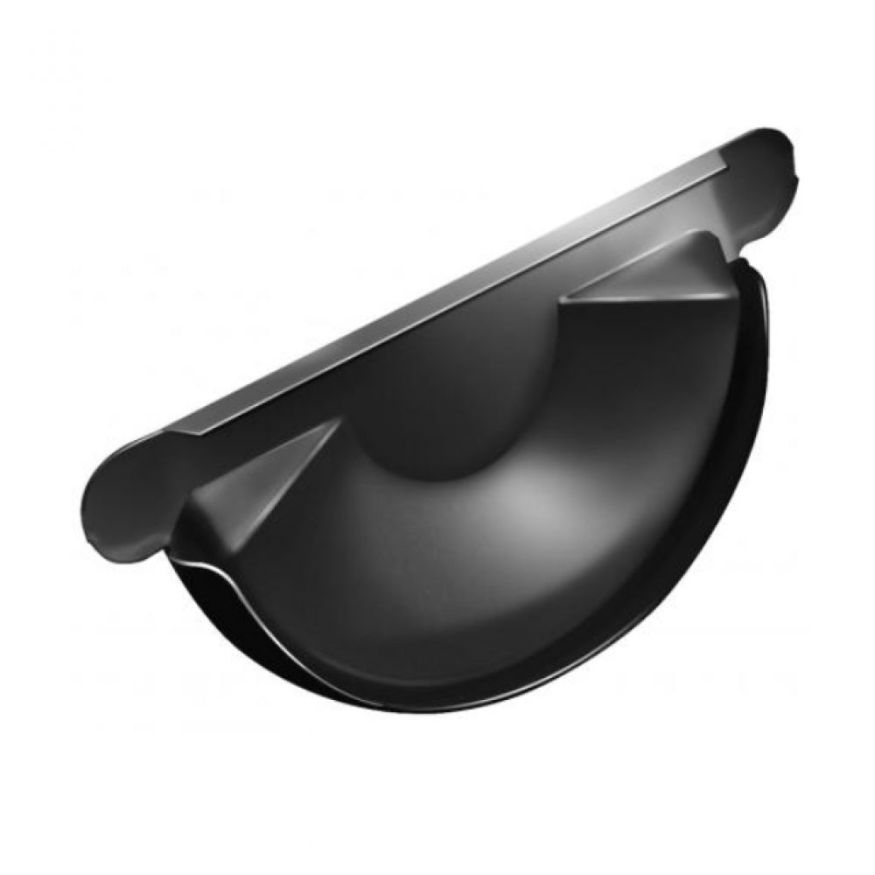 Заглушка для желоба Grand Line, черная (RAL 9005) купить в Барнауле