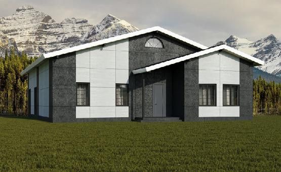 Фиброцементный сайдинг Roofas Board Stone Цвет Антрацит купить в Барнауле