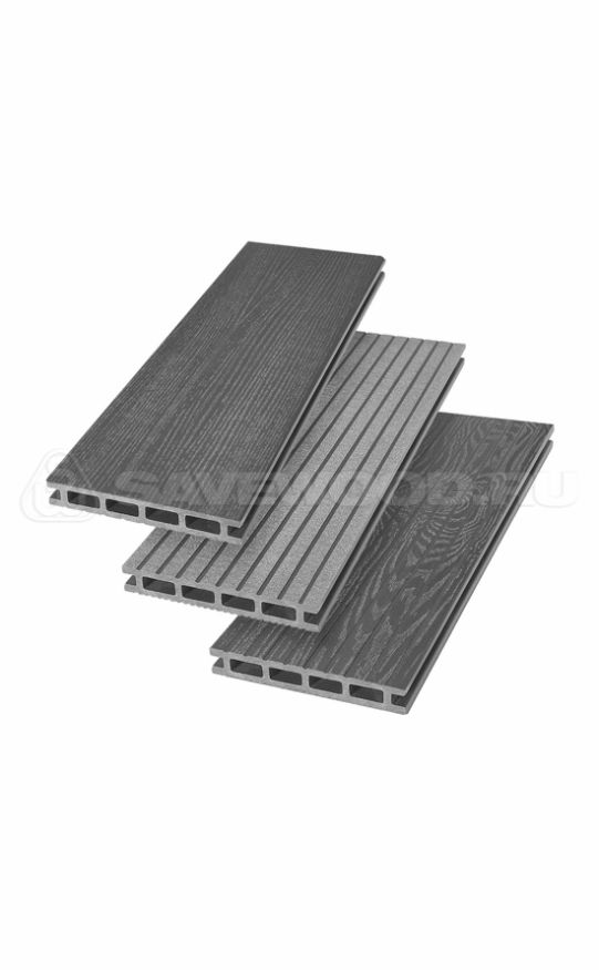 Террасная доска ДПК SaveWood, SW Carpinus (R), Графит купить в Барнауле