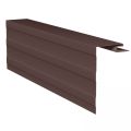 Приоконный профиль для сайдинга, коричневый купить в Барнауле