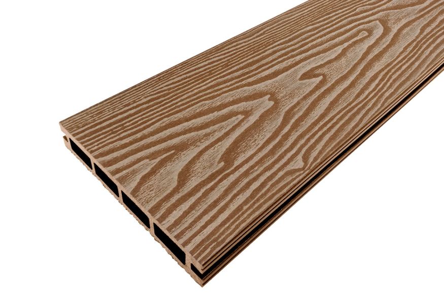 Террасная доска Holzhof, NauticPrime (Light) Esthetic Wood, Коричневый купить в Барнауле