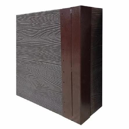 Доска для грядок NauticPrime EstheticWood 3D в цвете Венге, размер 445х35х2950 мм купить в Барнауле