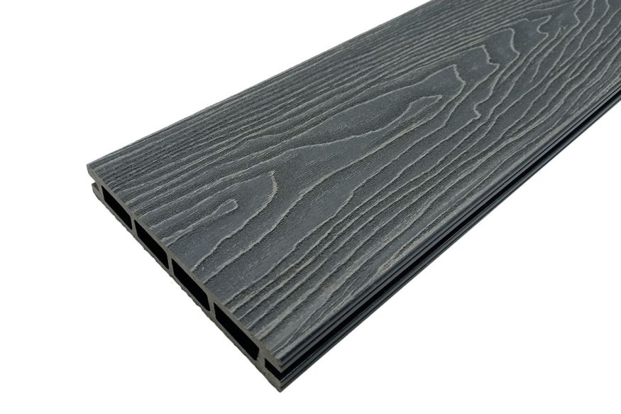 Террасная доска Holzhof, NauticPrime (Light) Esthetic Wood, Серый купить в Барнауле