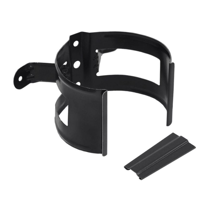 Кронштейн для трубы на деревянную поверхность, Grand Line, черный (RAL 9005) купить в Барнауле