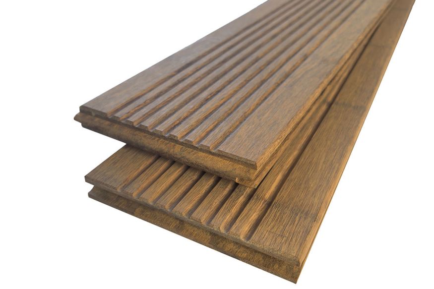 Террасная доска Holzhof, NauticPrime Бамбук / Bamboo, Натуральный купить в Барнауле