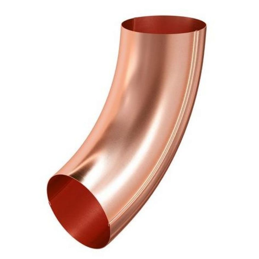 Колено трубы Aquasystem, медное, 125/90 мм купить в Барнауле