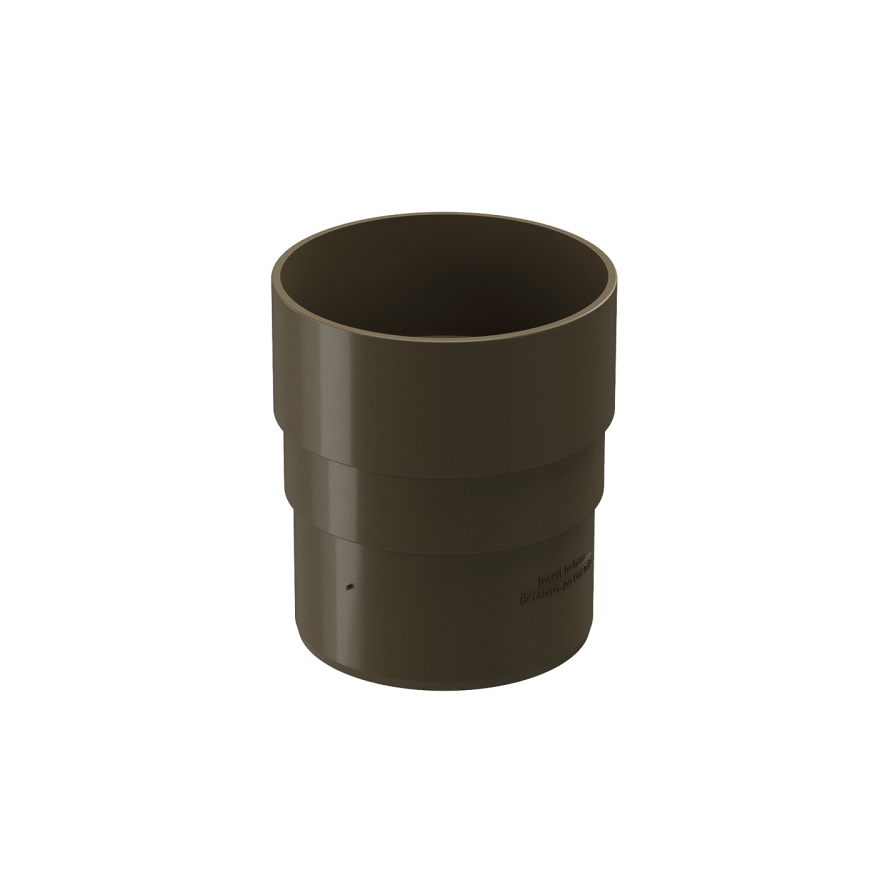 Соединительная муфта для водостока Docke Premium, цвет Каштан купить в Барнауле