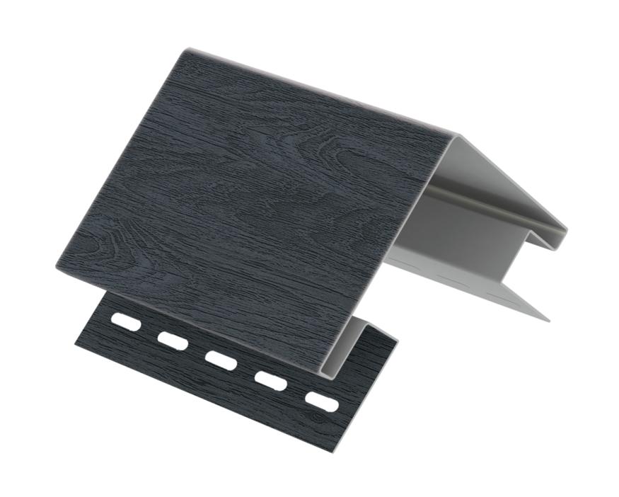 Наружный угол Ю-Пласт, Timberblock, угольный цвет купить в Барнауле