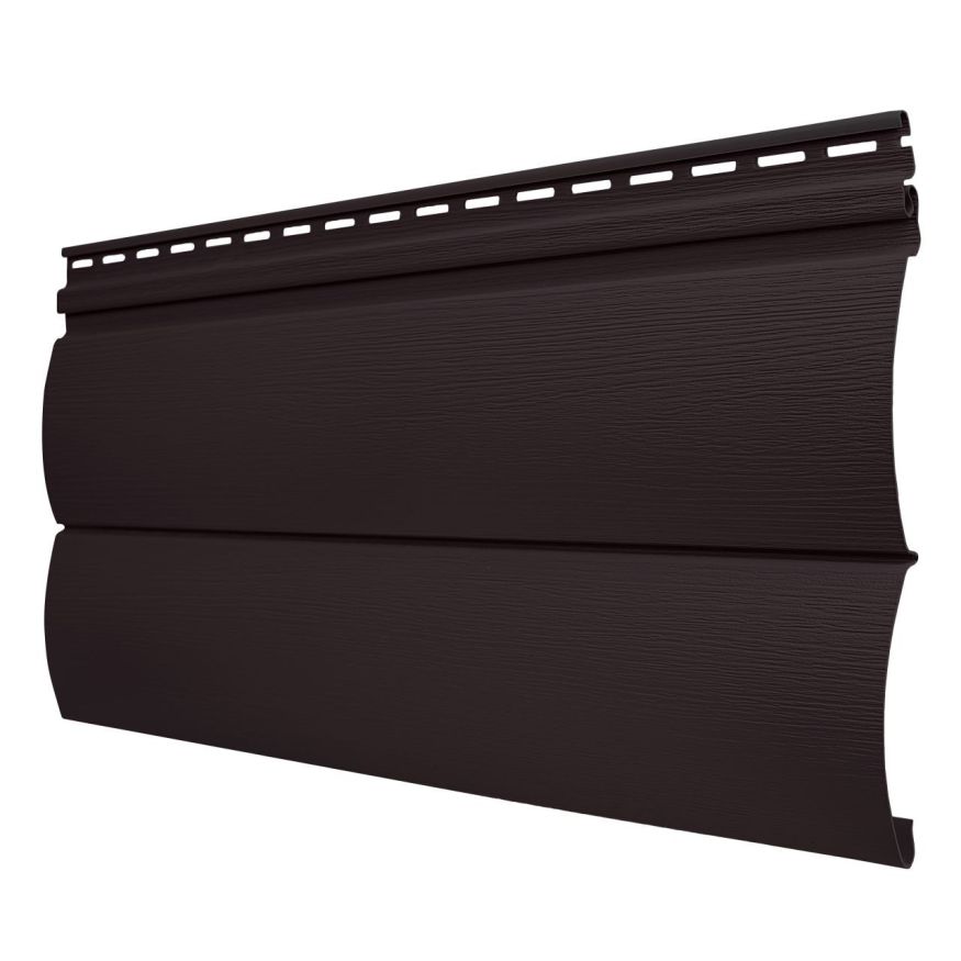 Акриловый сайдинг Tecos, двойной оцилиндрованный брус, Арабика купить в Барнауле