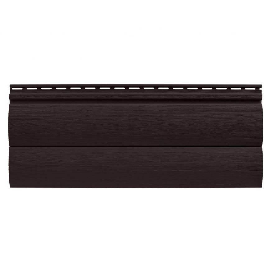 Акриловый сайдинг Tecos, двойной оцилиндрованный брус, Арабика купить в Барнауле