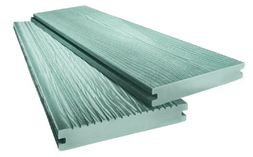 Террасная доска ДПК 3D МАССИВ AITEXPLAST зеленая купить в Барнауле