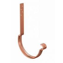 Длинный модернизированный крюк для крепления желоба Aquasystem, медь 125/90