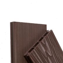 Террасная доска Экодекинг Титан 3D, Шоколад