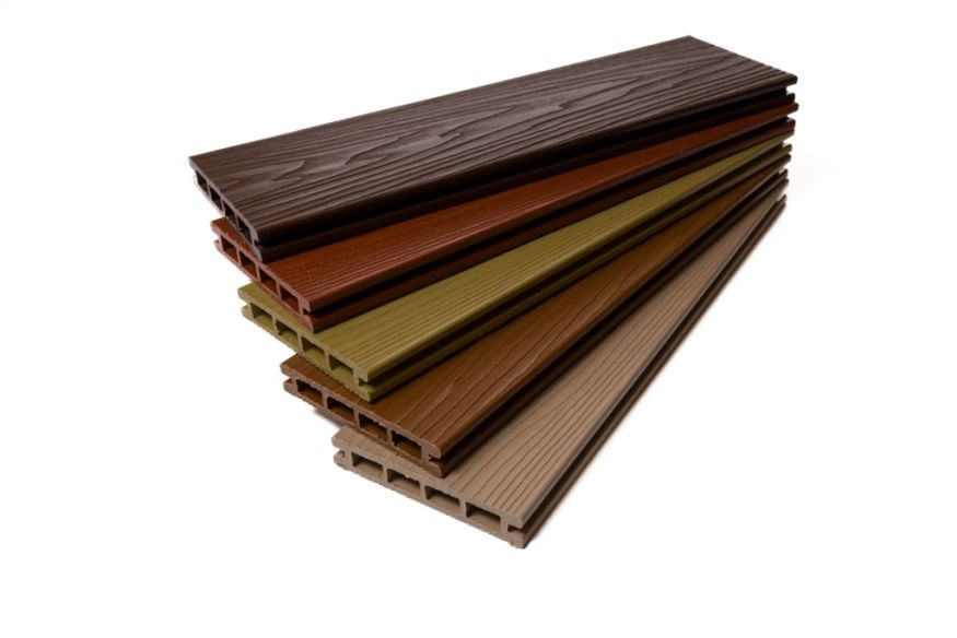 Террасная доска Экодекинг Титан 3D, Дерево купить в Барнауле