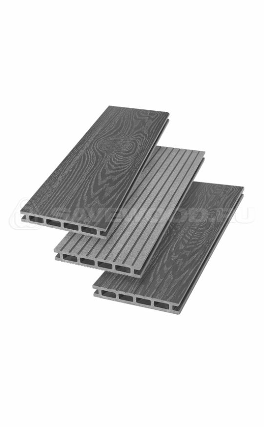 Террасная доска ДПК SaveWood, SW Carpinus (T), Графит купить в Барнауле