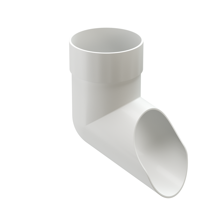 Наконечник для водостока Docke Premium, цвет Пломбир. купить в Барнауле