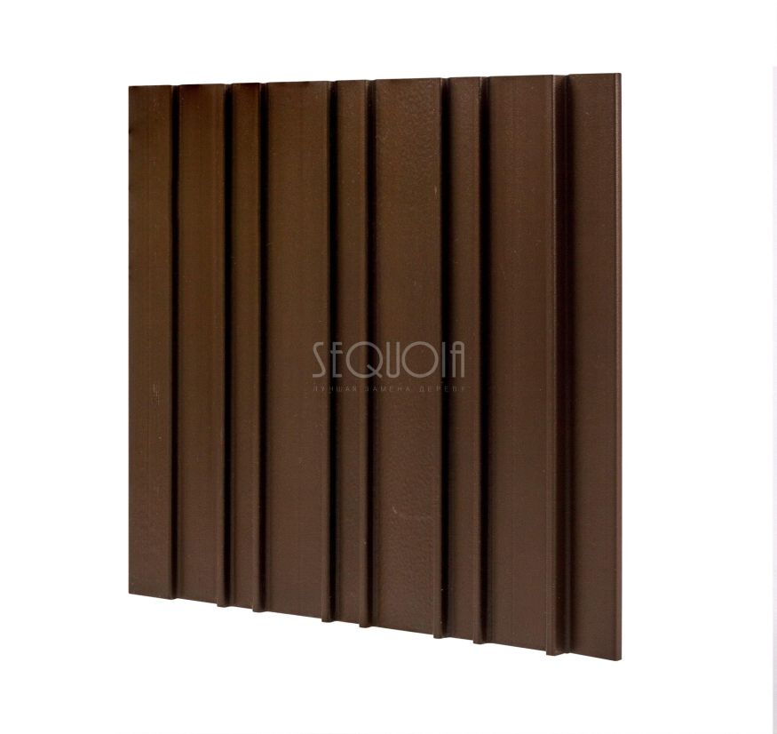 Доска фасадная SEQUOIA co-extrusion Коричневая купить в Барнауле