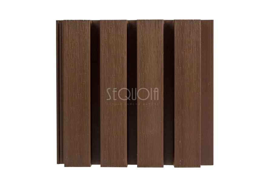 Доска фасадная SEQUOIA co-extrusion Коричневая купить в Барнауле