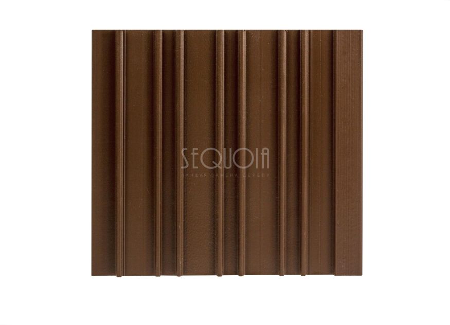 Доска фасадная SEQUOIA co-extrusion Коричневая купить в Барнауле