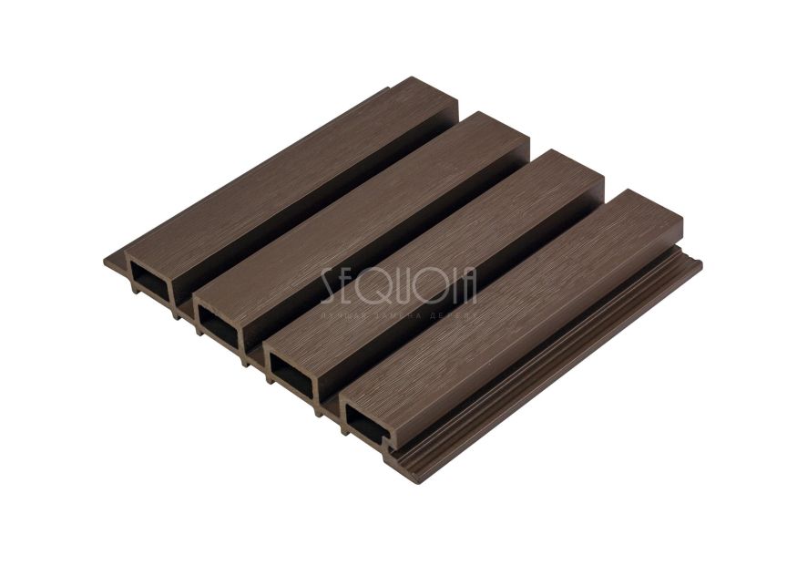 Доска фасадная SEQUOIA co-extrusion Коричневая купить в Барнауле