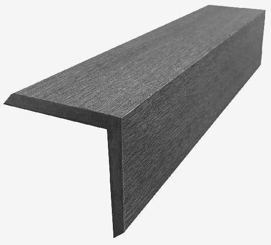 Уголок ДПК 50×50 Графит купить в Барнауле