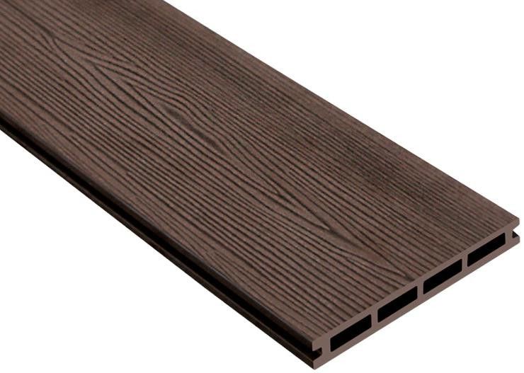 Террасная доска ДПК Outdoor 3D STORM/Вельвет коричневый микс купить в Барнауле