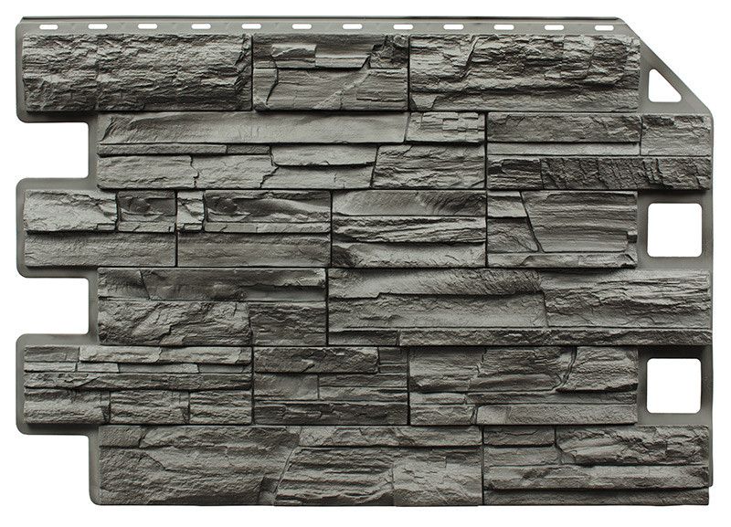 Фасадная панель Royal Stone, Скалистый камень, Квебек купить в Барнауле