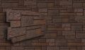 Фасадная панель VOX Sandstone (Сандстоун) в темно-коричневом цвете купить в Барнауле
