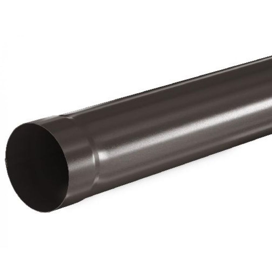 Труба водосточная Aquasystem RR 32, тёмно-коричневая, длина 3.00 м, 125/90 мм купить в Барнауле