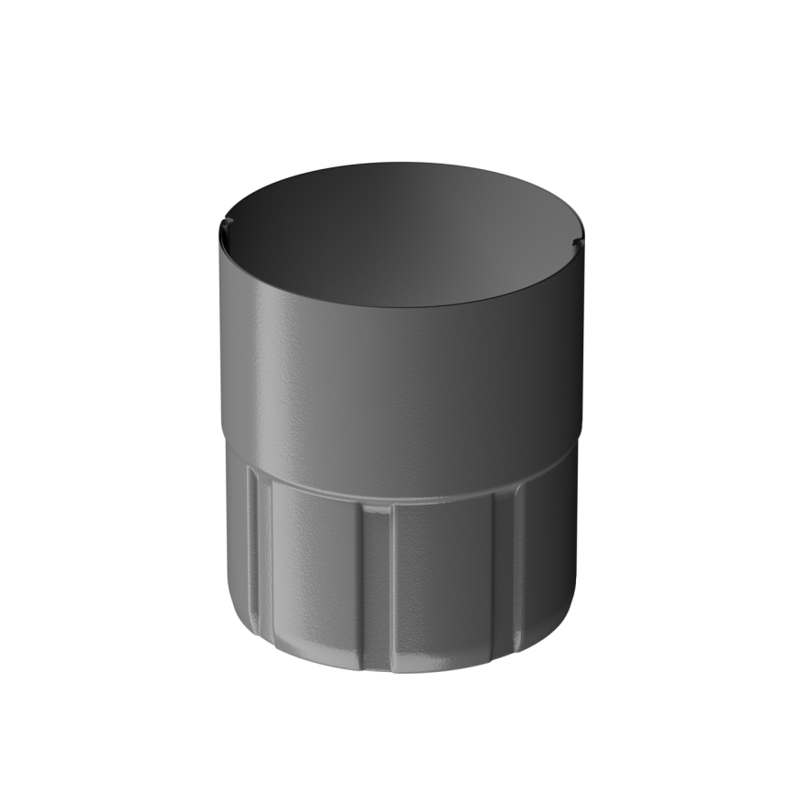 Соединительная муфта для водостока Docke Stal Premium, Графитовая купить в Барнауле