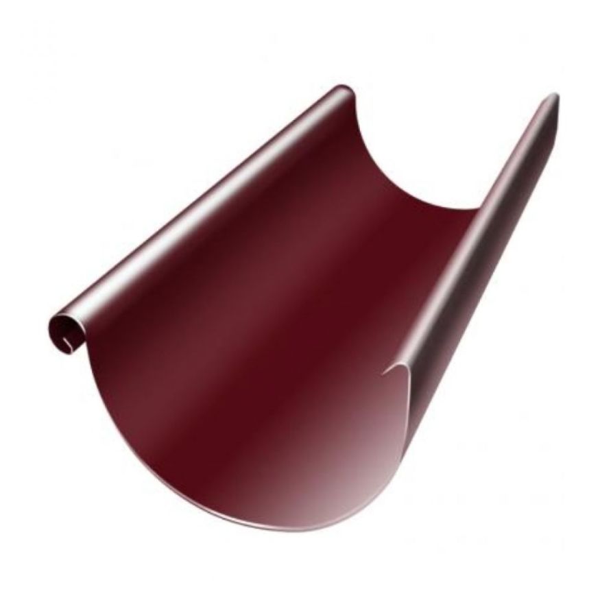 Водосточный желоб 3 метра, Grand Line, цвет Вишневый (RAL 3005) купить в Барнауле