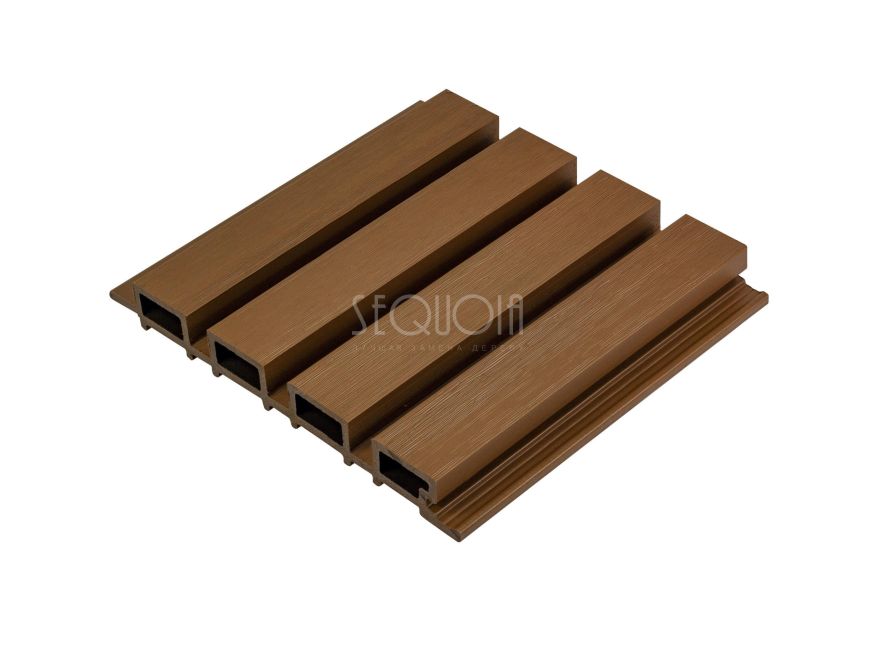 Доска фасадная SEQUOIA co-extrusion Светло-коричневая купить в Барнауле