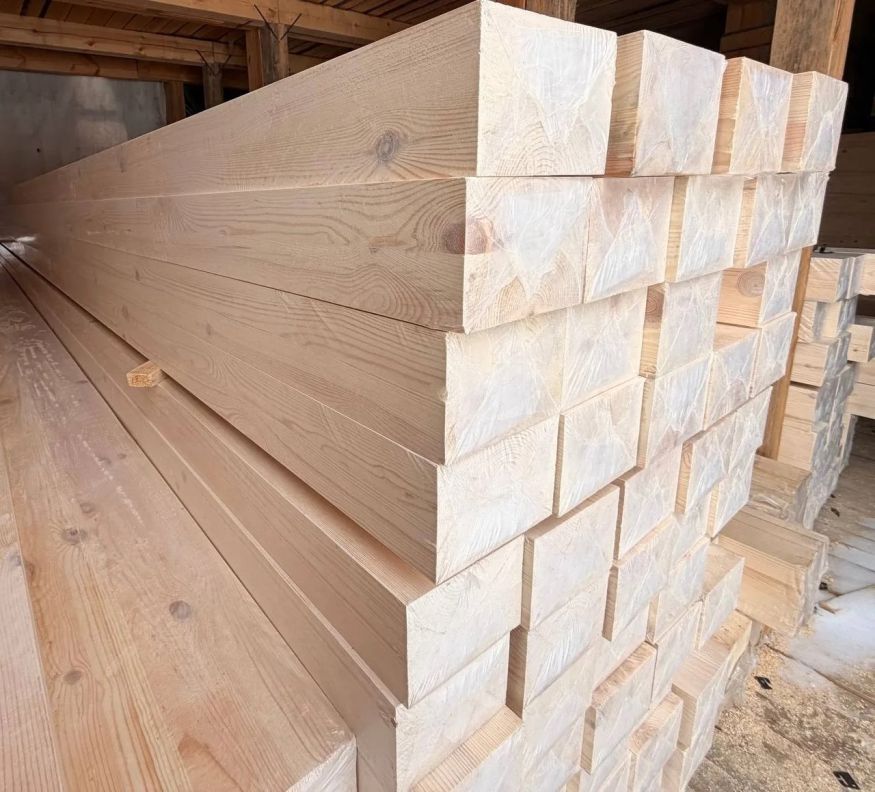 Клееный брус Архангельский лес 6000мм*120мм*120мм купить в Барнауле