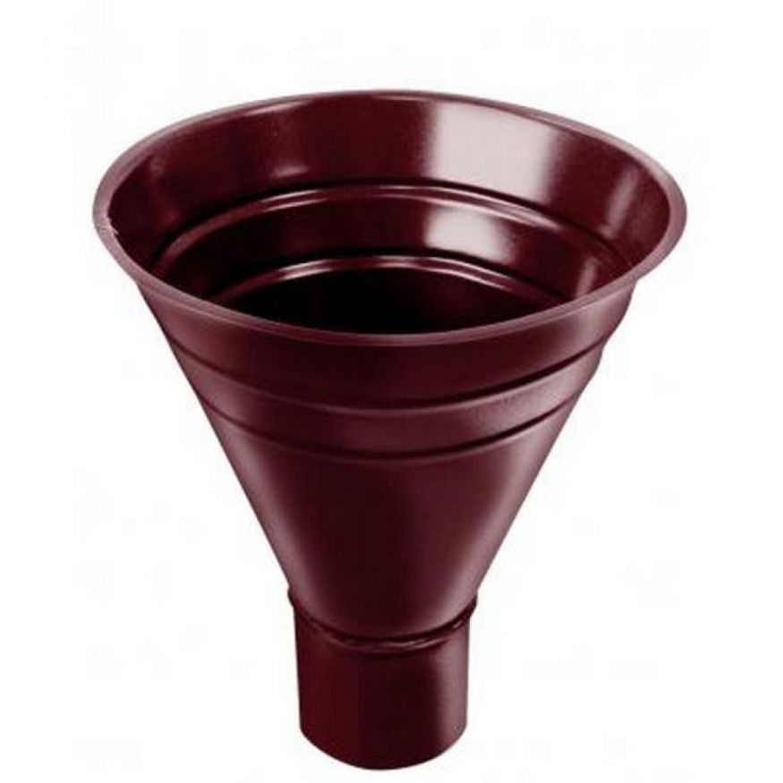Водосборная воронка Grand Line, цвет Вишневый (RAL 3005) купить в Барнауле