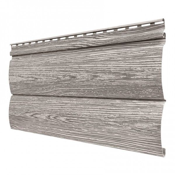 Виниловый сайдинг Tecos Lux Двойной оцилиндрованный брус, Алтайская берёза купить в Барнауле