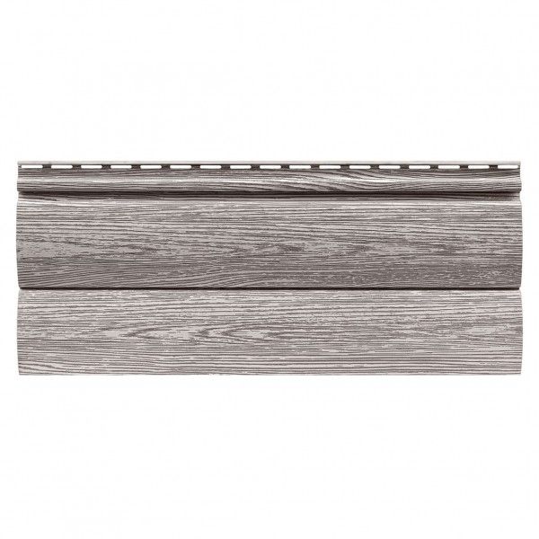 Виниловый сайдинг Tecos Lux Двойной оцилиндрованный брус, Алтайская берёза купить в Барнауле