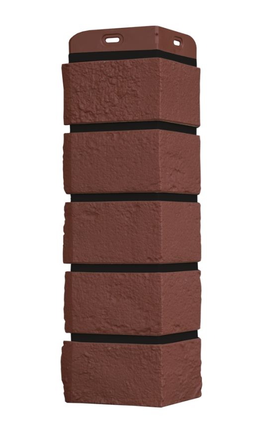 Угол наружный Grand Line, Состаренный кирпич Design Plus, Корица (Черный шов) купить в Барнауле