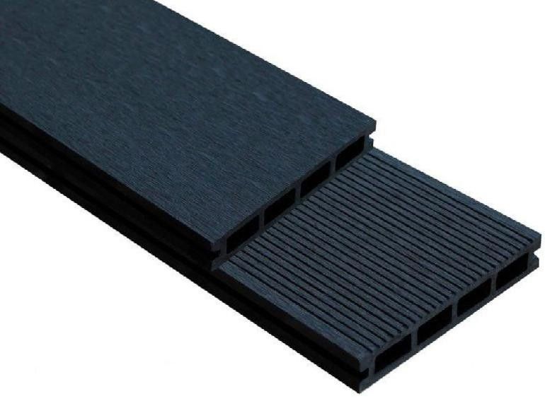 Террасная доска ДПК Outdoor Вельвет шлифованная черного цвета купить в Барнауле