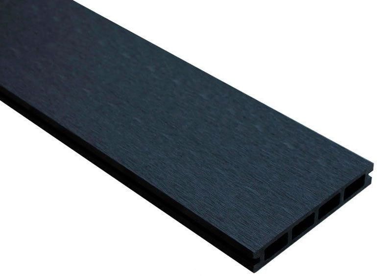 Террасная доска ДПК Outdoor Вельвет шлифованная черного цвета купить в Барнауле