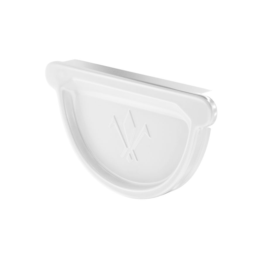 Заглушка универсальная с резиновым уплотнителем Aquasystem, RAL 9003 Белый 125/90 купить в Барнауле